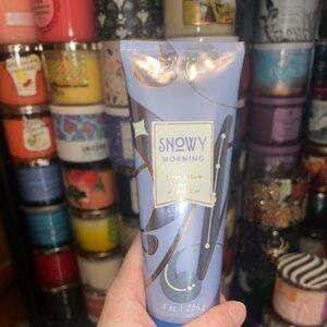 Bath and Body Works Snowy Morning Body Cream Rare